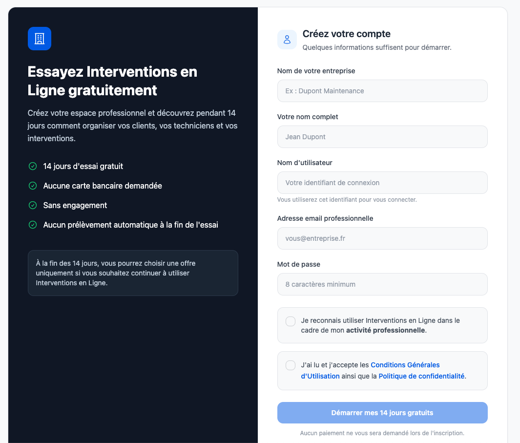 Logiciel Planning Intervention pour les professionnels de terrain